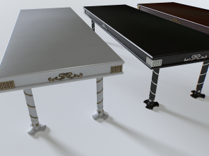Classic Table 2 3D Model