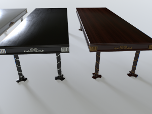Classic Table 2 3D Model