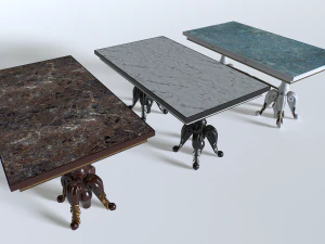 クラシックテーブル 3 3Dモデル