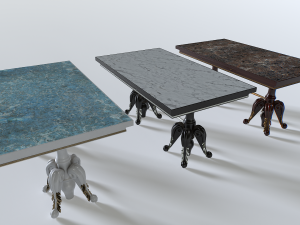 Classic Table 3 Model 3D