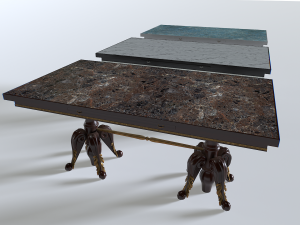 Classic Table 3 Model 3D