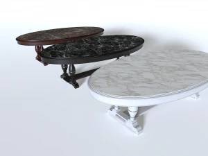 Classic Table 4 3D Model