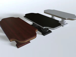 クラシックテーブル5 3Dモデル