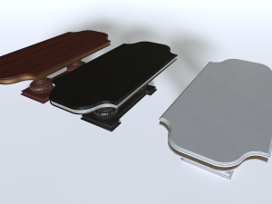 Classic Table 5 Model 3D