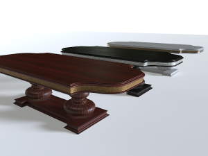 Classic Table 5 Model 3D