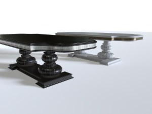 Classic Table 5 Model 3D