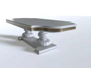 Classic Table 5 3D Model