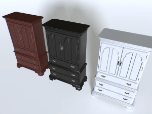 Classic Cabinet pack 4 3D Model