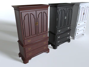 Classic Cabinet pack 4 3D Model