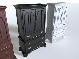 Classic Cabinet pack 4 Modèle 3D