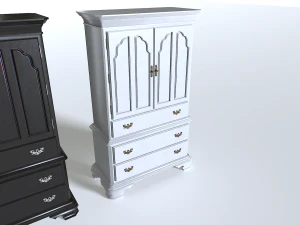 Classic Cabinet pack 4 3D Model