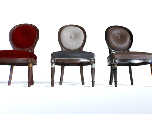 Chair Pack 4 3D 模型