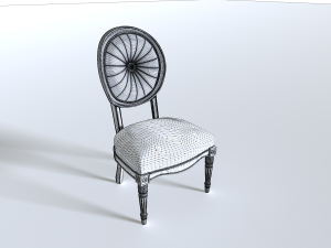 Chair Pack 4 3D 模型