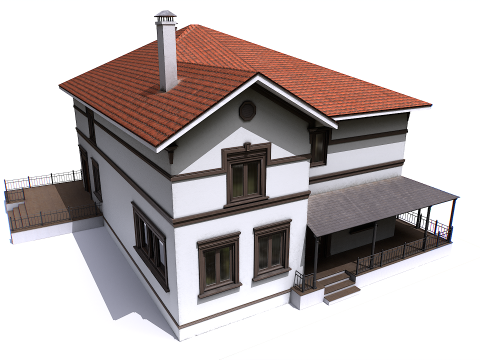 House 1 3D Model