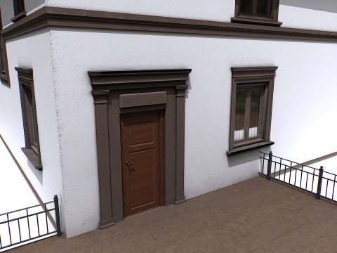 House 1 Modello 3D