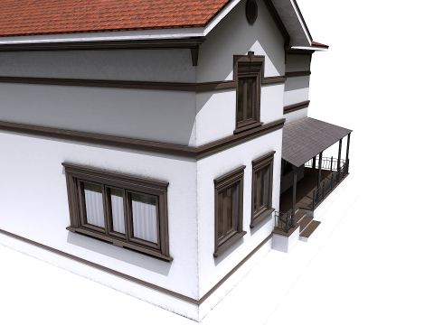 House 1 Modello 3D