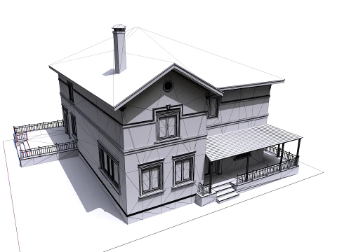 House 1 3D Model