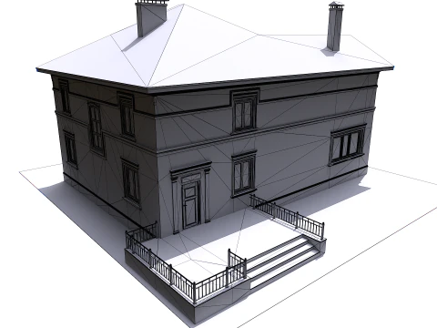 House 1 3D Model