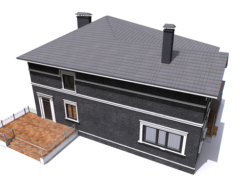 House 2 3D 模型