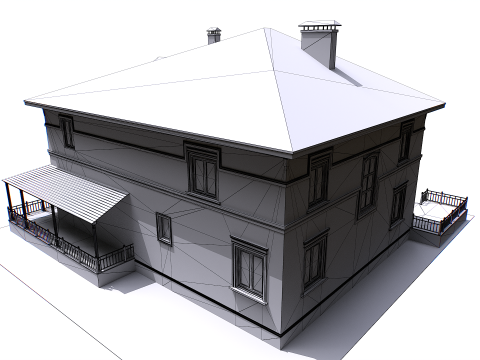 House 2 3D 模型