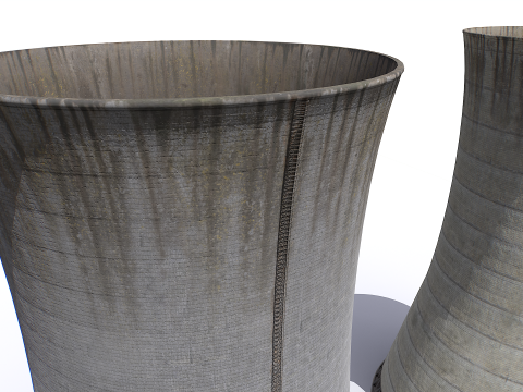 Cooling tower pack 3D Model