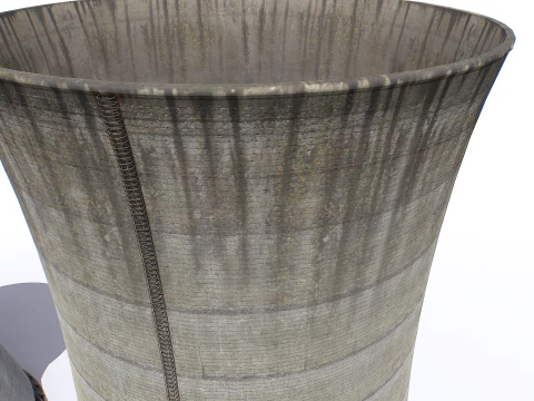 Cooling tower pack 3D Model