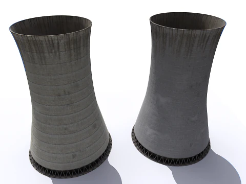 Cooling tower pack 3D Model