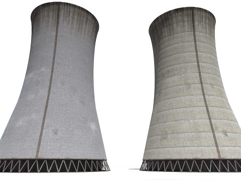 Cooling tower pack 3D Model