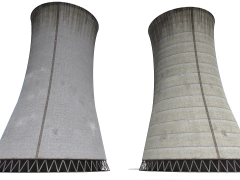Cooling tower pack 3D Model