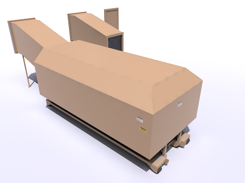 Trash compactor Modèle 3D