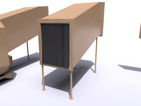 Trash compactor Modèle 3D