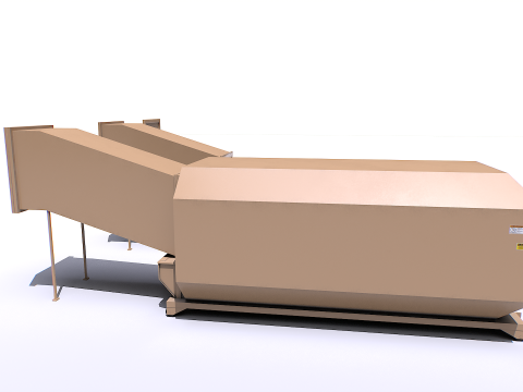 Trash compactor Modèle 3D