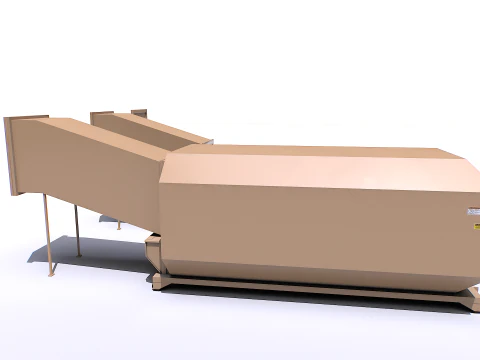 Trash compactor 3D Model