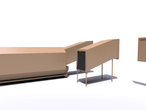 Trash compactor 3D Model