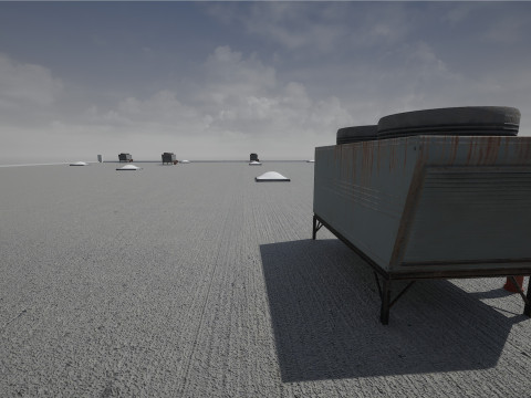 Modular Warehouse 3D 模型