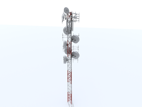 Radio Tower Modello 3D