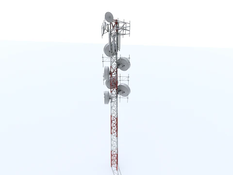 Radio Tower 3D Model