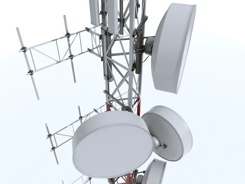 Radio Tower 3D Model