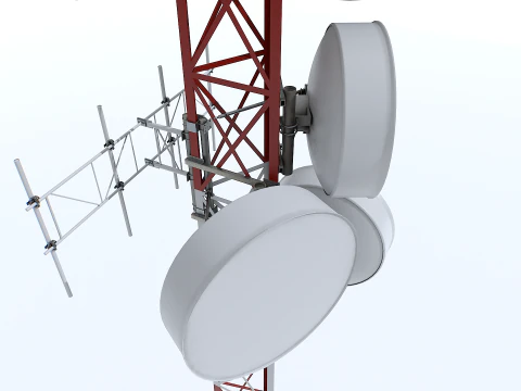 Radio Tower 3D Model