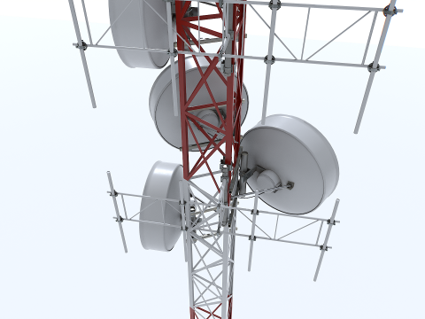 Radio Tower Modello 3D
