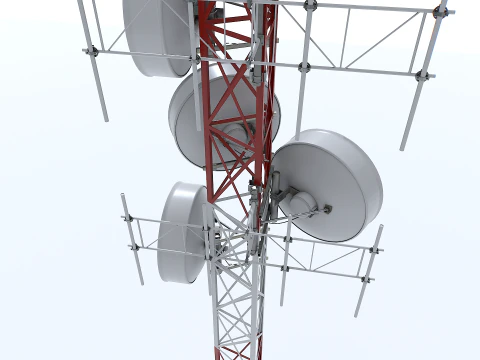 Radio Tower 3D Model
