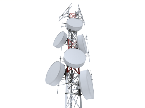 Radio Tower Modello 3D