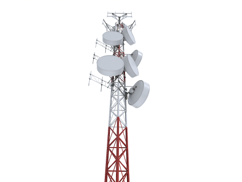Radio Tower Modello 3D