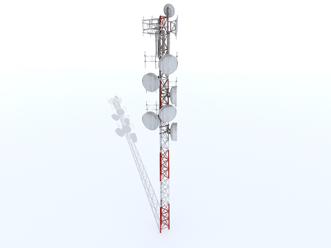 Rusty Tower Antenna Modelo 3D