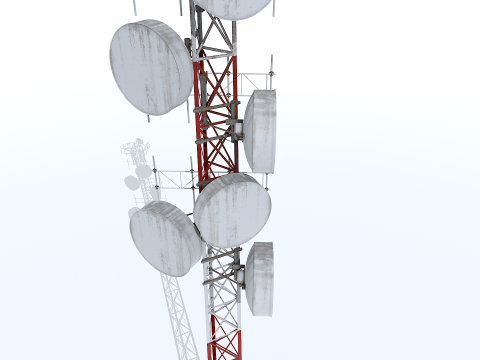 Rusty Tower Antenna 3D Model