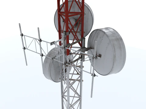 Rusty Tower Antenna 3D Model