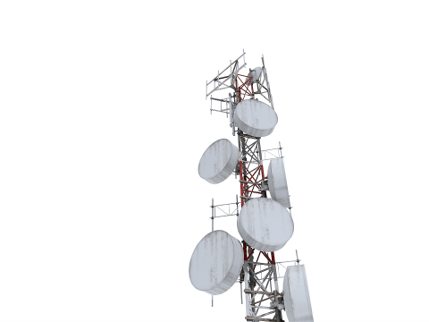 Rusty Tower Antenna 3D Model