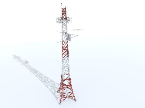Tower Antenna 3D Model