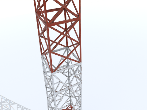 Old Tower Antenna Modèle 3D