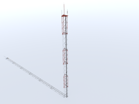 Modular antenna 3D Model